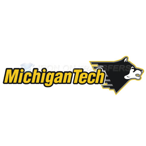 Michigan Tech Huskies Iron-on Stickers (Heat Transfers)NO.5062